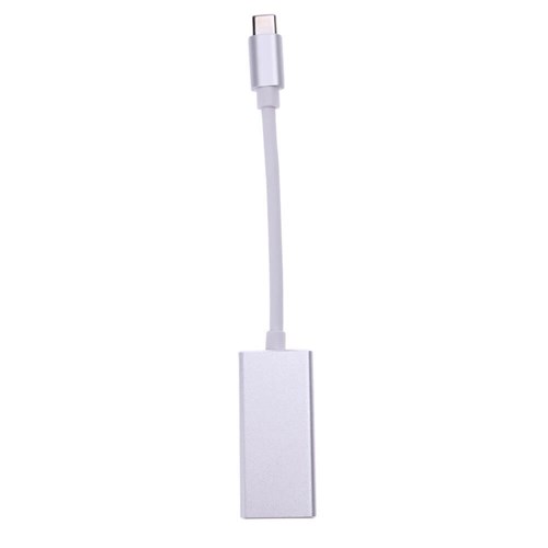 Cabo Usb 3.1 Tipo C Macho X para Mini Displayport Fêmea de 0,18 Metros