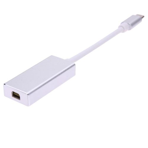 Cabo USB 3.1 Tipo-C X Mini Displayport Fêmea de 18 CM