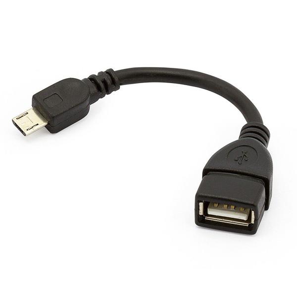 Cabo USB a Femea OTG V8 X Micro USB 13cm Star Cable Exbom