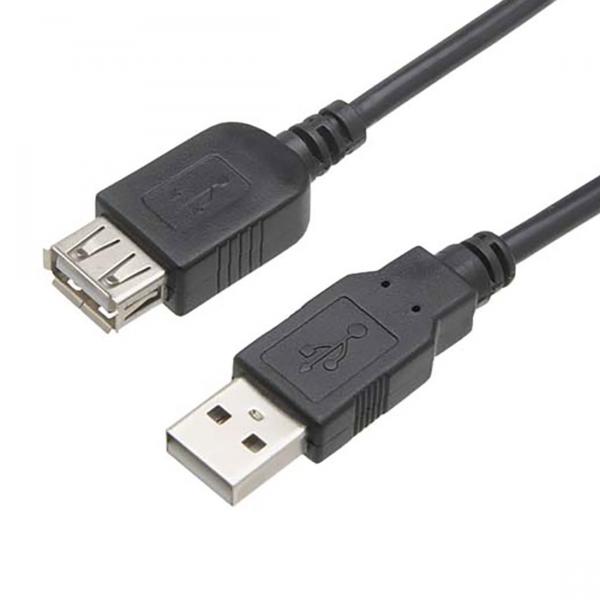 Cabo USB a Macho para USB a Fêmea 2.0 1,8 Metro - Genérico - Genérico