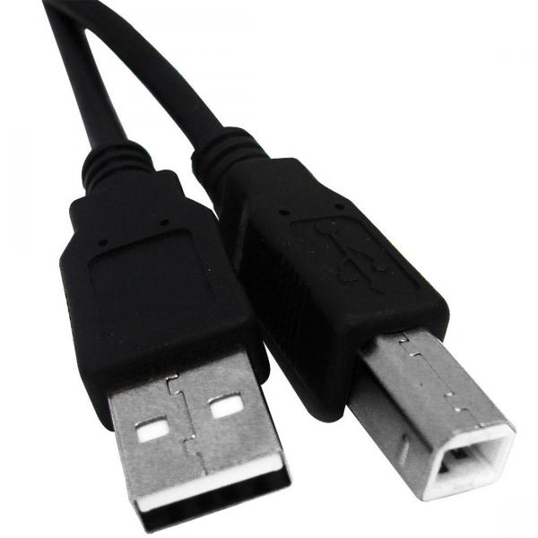 Cabo USB a Macho para USB B Macho 2.0 5 Metros - Genérico - Genérico
