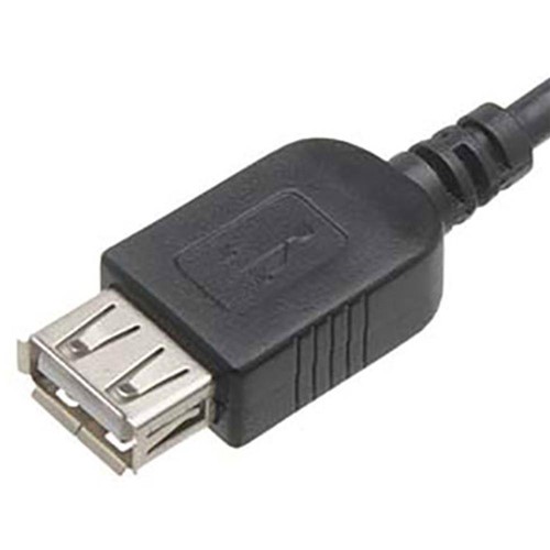 Cabo USB a Macho X USB a Fêmea 2.0 5 Metros Preto - Genérico