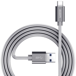 Cabo USB C 3.0 Type C Premium Nylon com Fios de Cobre 1m para Samsung Galaxy S8