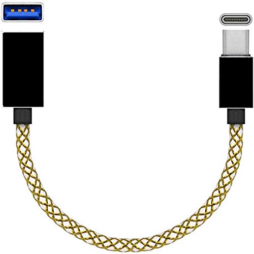 Cabo USB-C Macho para USB Fêmea