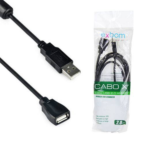 Cabo USB Exbom 2.0 Am/fm - 2,0m