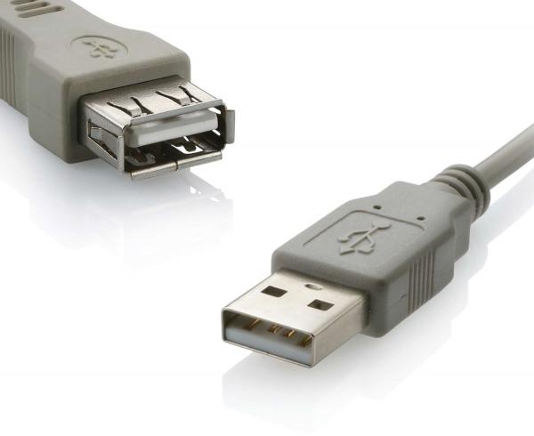Cabo USB Extensor 1,80M USB 2.0 Multilaser