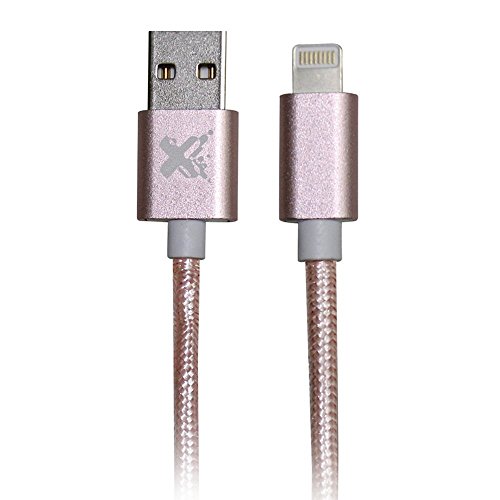 Cabo USB Lightning para Iphone Rosa Maxprint