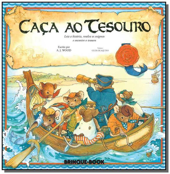 Caca ao Tesouro - Brinque Book