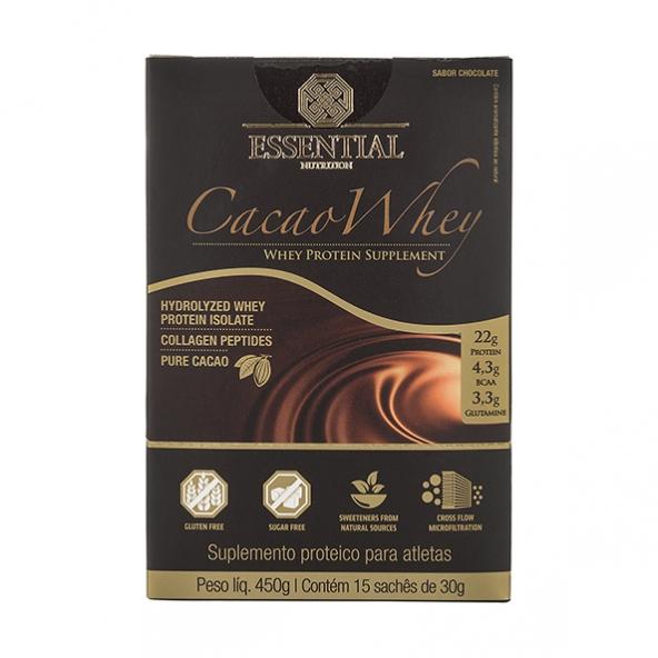 Cacao Whey 15 X 30g - Essential Nutrition
