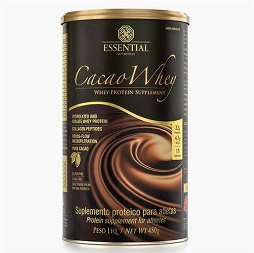 Cacao Whey - 450 G - Essential Nutrition