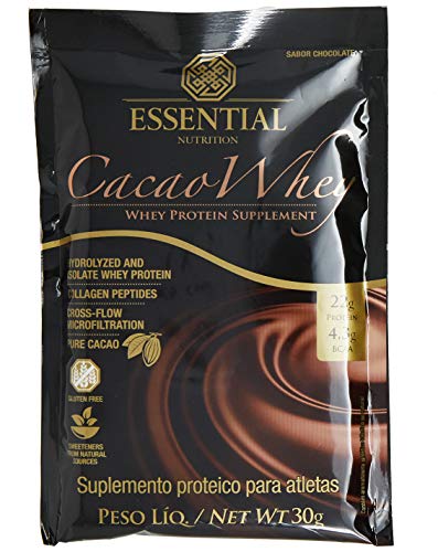 Cacao Whey, Essential Nutrition, 15 Saches 30g