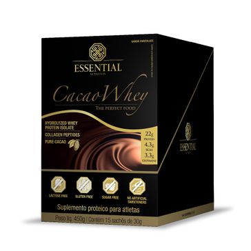 Cacau Whey Essential Nutrition 30g