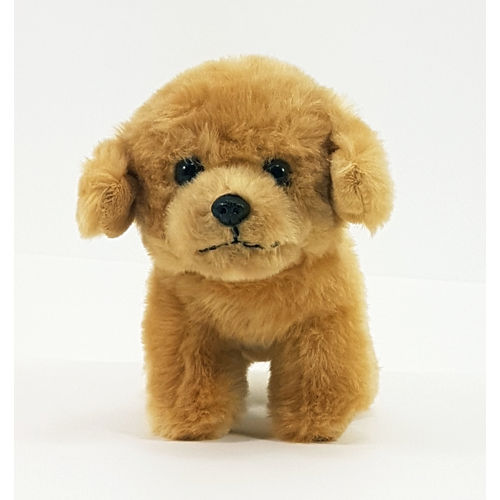 Cachorro de Pelúcia 16 Cm - Schely Filhote Labrador Caramelo