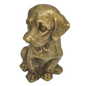 Cachorro Decorativo BTC de Resina – Bronze