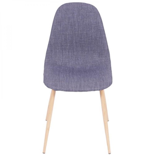 Cadeira 1112-or Design Azul / Madeira