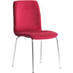 Cadeira 8049 Bela Cromada Veludo Rosa - DAF