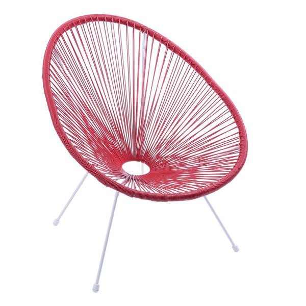 Cadeira Acapulco - Vermelha - Or Design
