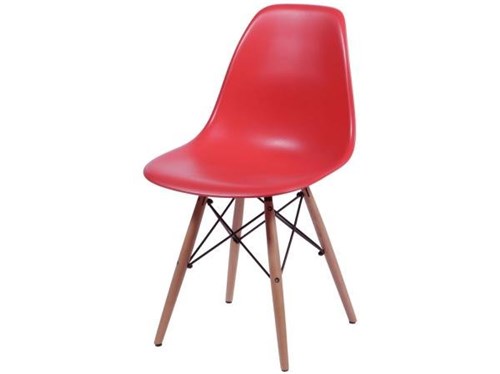 Cadeira Aço e Madeira Inovakasa - Eames Texas