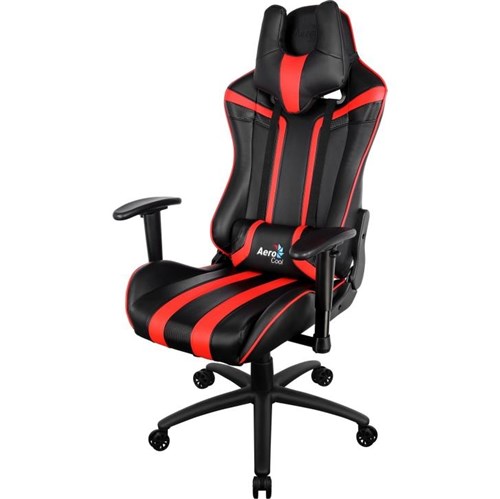 Cadeira Aerocool Gamer Profissional Ac120 En59657 Preta/vermelha