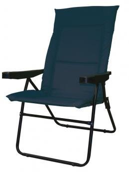 Cadeira Alfa 4 Posições Azul Mor
