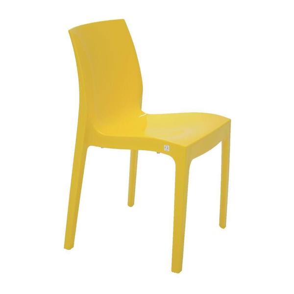 Cadeira Alice Amarela - Tramontina