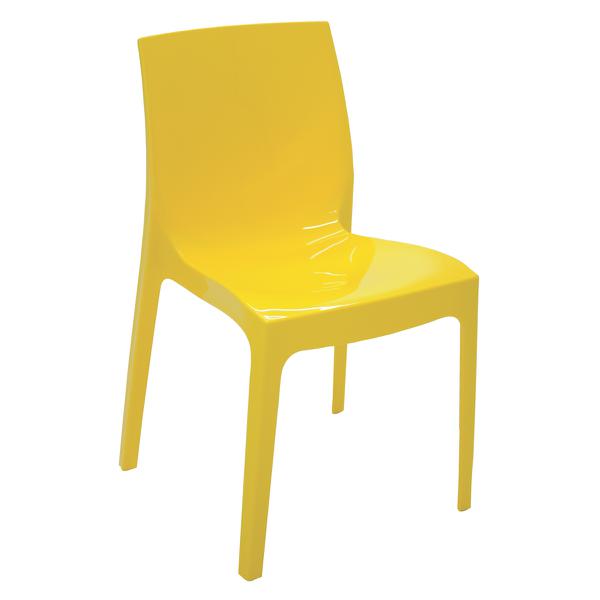 Cadeira Alice Amarela - Tramontina