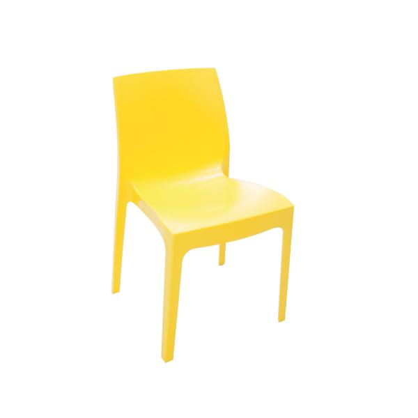 Cadeira Alice Satinada Amarela - Tramontina