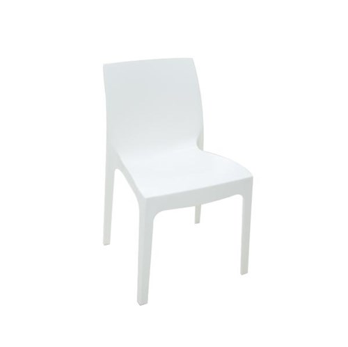 Cadeira Alice Satinada Branca - Tramontina