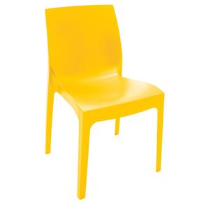 Cadeira Alice Satinada Polipropileno 92038000 Tramontina - Selecione=Amarela