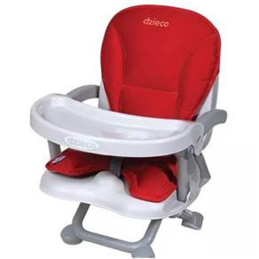 Cadeira Alimentação Bebê Zyce Galzerano Acolchoado Vermelha
