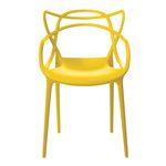 Cadeira Allegra Em Polipropileno Cor Amarelo - 44931