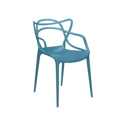 Cadeira Allegra Mix Chair Polipropileno Turquesa - Byartdesign