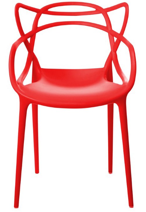Cadeira Allegra Vermelha Rivatti Móveis