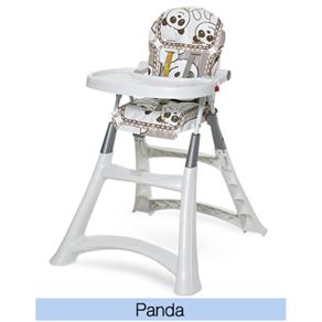 Cadeira Alta Premium Panda - Galzerano - Branco/Marrom