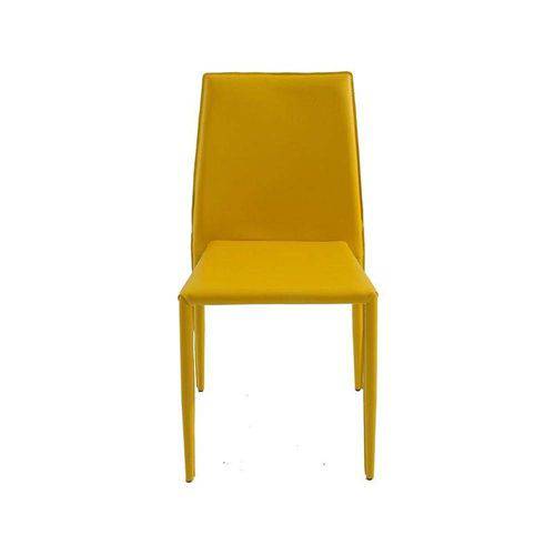 Tamanhos, Medidas e Dimensões do produto Cadeira Amanda de Pvc Amarela