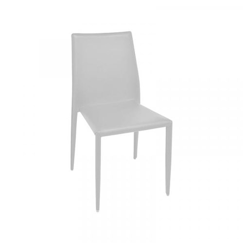 Cadeira Amanda de PVC Branca - Rivatti
