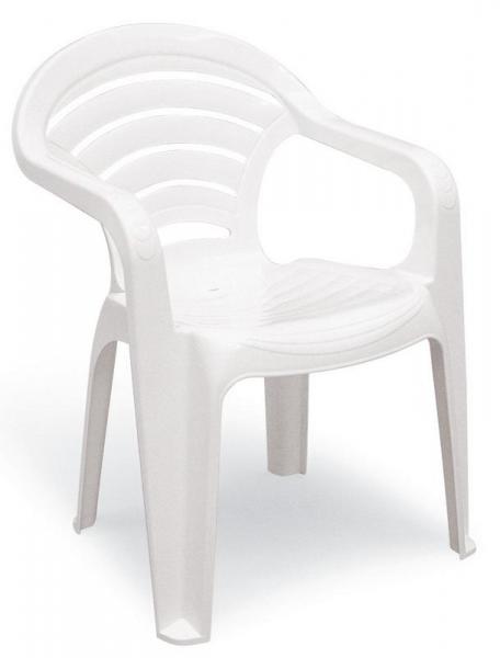 Cadeira Angra com Braços Branco - Tramontina