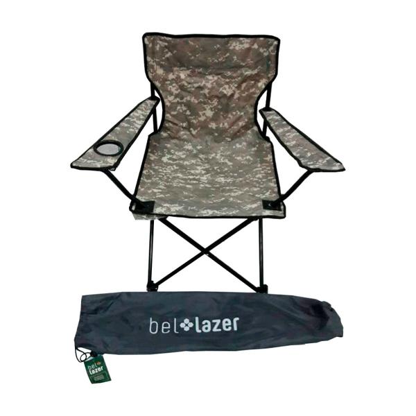 Cadeira Araguaia Camuflada Confort C/ Braco Belfix