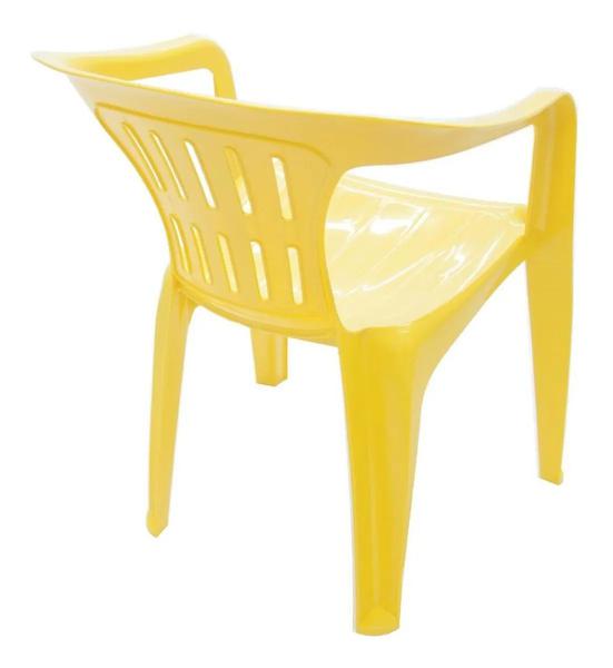 Cadeira Atalaia com Braços Amarela - Tramontina