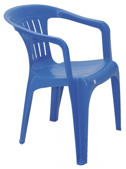 Cadeira Atalaia com Braços Azul