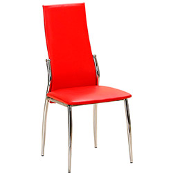 Cadeira Atlanta Fixa Vermelha - Links