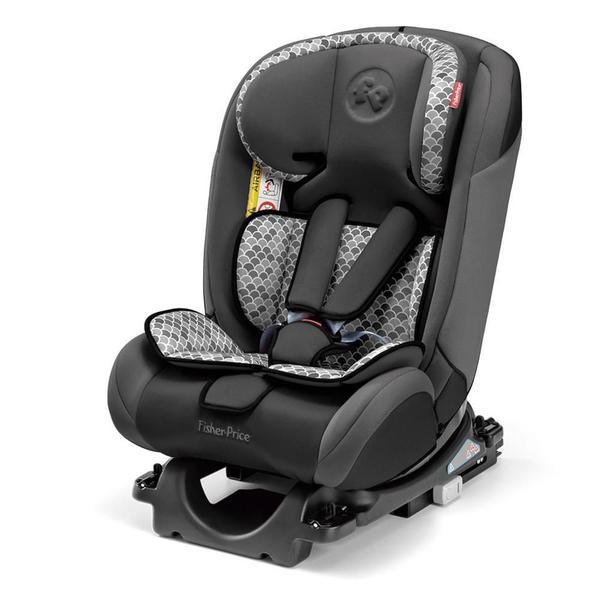 Cadeira Auto Isofix Fisher Price All Stages Fix 0 a 36 Kg - Cinza
