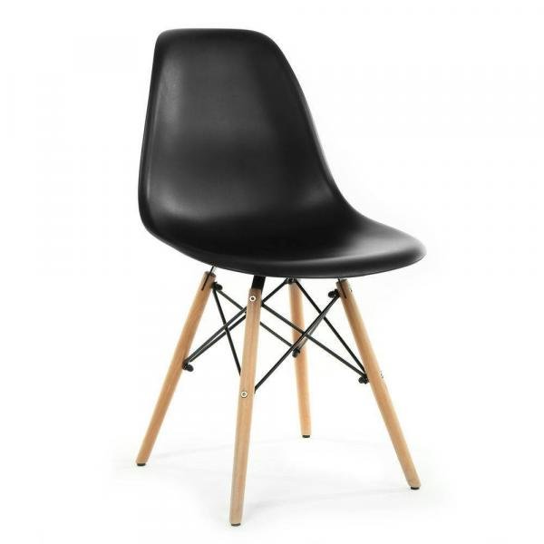 Cadeira Axxor Charles Eames Eiffel DSW - Preto