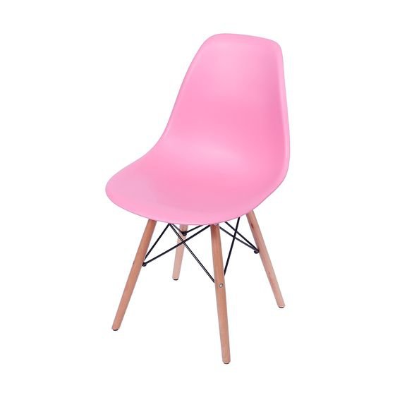 Cadeira Axxor Charles Eames Eiffel DSW - Rosa