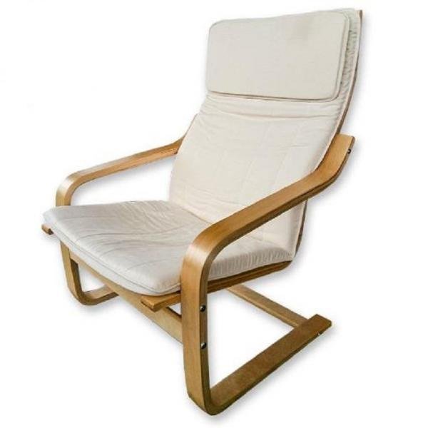 Cadeira Balanço Poltrona Papai Madeira Moderna Pontoflex - Pg3