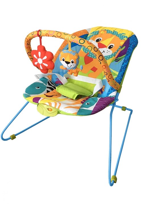 Tudo sobre 'Cadeira Bebê Descanso Baby Style Vibratória Musical Lite Safari'