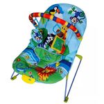Cadeira Bebê Descanso Vibratória Musical Azul - Ballagio