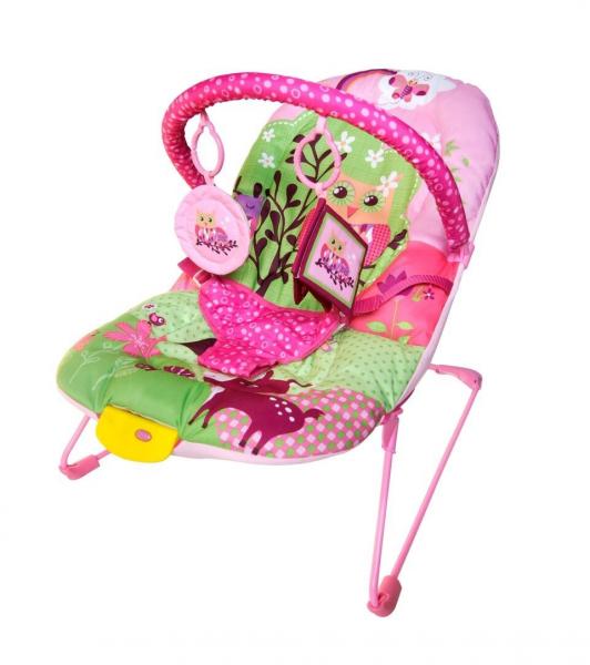 Cadeira Bebê Descanso Vibratória Musical Ballagio - Rosa - Color Baby