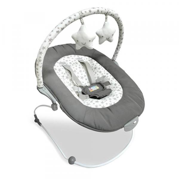 Cadeira Bebê Descanso Vibratória Musical Poly Estrelinha - Baby Style