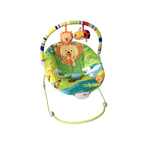 Cadeira Bebê Descanso Vibratória Musical Poly Leão